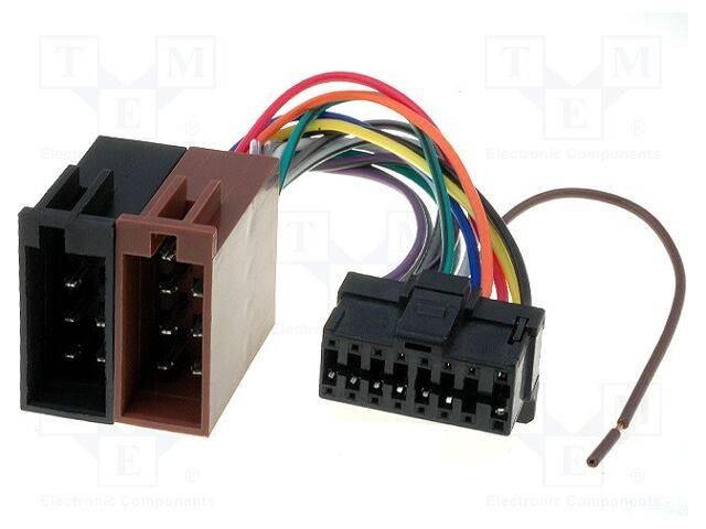 4CARMEDIA ZRS-70 Connector; Pioneer; ISO; PIN: 16 - 1 stuk-0