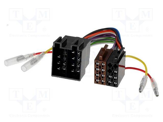 4CARMEDIA ZRS-ISO-ISO/VW Autoconnector; PIN: 13(5+8); Opel,VW - 1 stuk-0