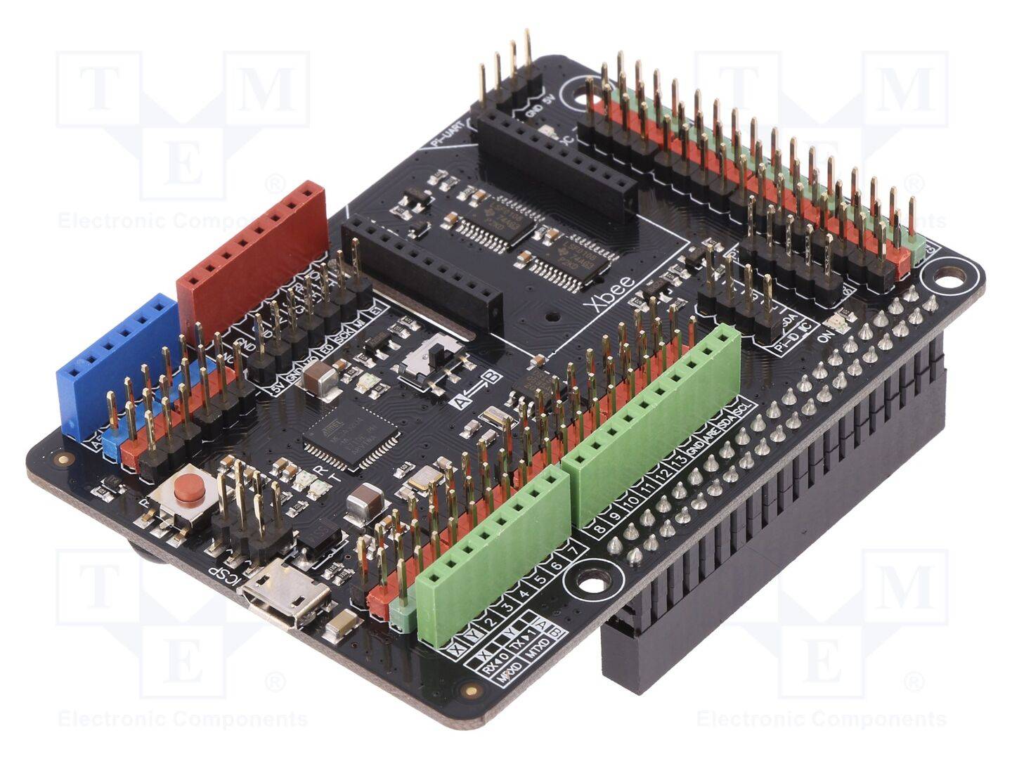 DFROBOT DF-DFR0327 Robotica module: shield; universele; Raspberry Pi; pen; 5VDC - 1 stuk-0