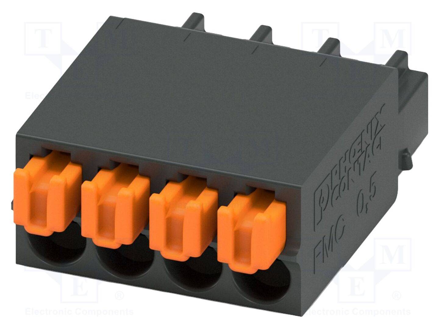 PHOENIX CONTACT FMC0.5/4-ST-2.54 Connector: ontkoppelbare terminal strip; stekker; COMBICON XS - 1 stuk