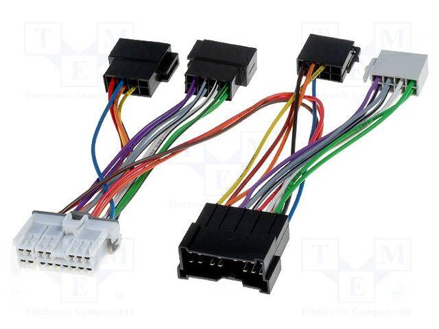 4CARMEDIA HF-59060 Kabel voor THB-, Parrot-handsfreeset; Hyundai,Kia - 1 stuk-0