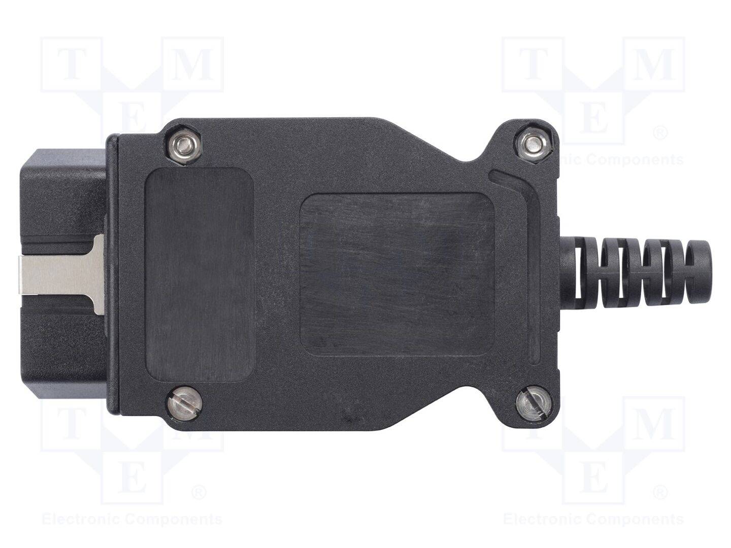 SCHÜTZINGER SET747124VGB-SW Labconnector: diagnostische OBD II; zwart; 10A; mannelijk; 24V - 1 stuk-0
