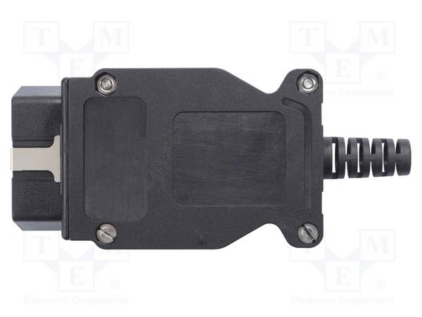SCHÜTZINGER SET747124VGB-SW Labconnector: diagnostische OBD II; zwart; 10A; mannelijk; 24V - 1 stuk