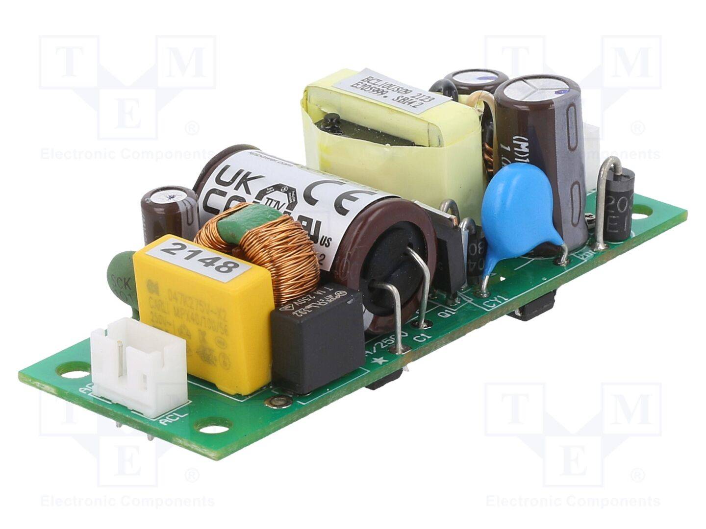 XP POWER ECL10US09-T Voedingseenheid: schakelende; open; 10W; 120÷370VDC; 85÷264VAC - 1 stuk-0