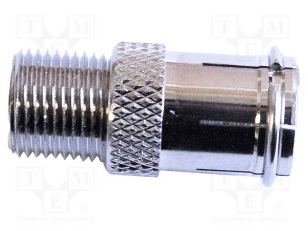 MUELLER ELECTRIC BU-P6713 Labconnector: BNC; mannelijk; BNC-stekker,F-bus; 75Ω; -40÷65°C - 1 stuk