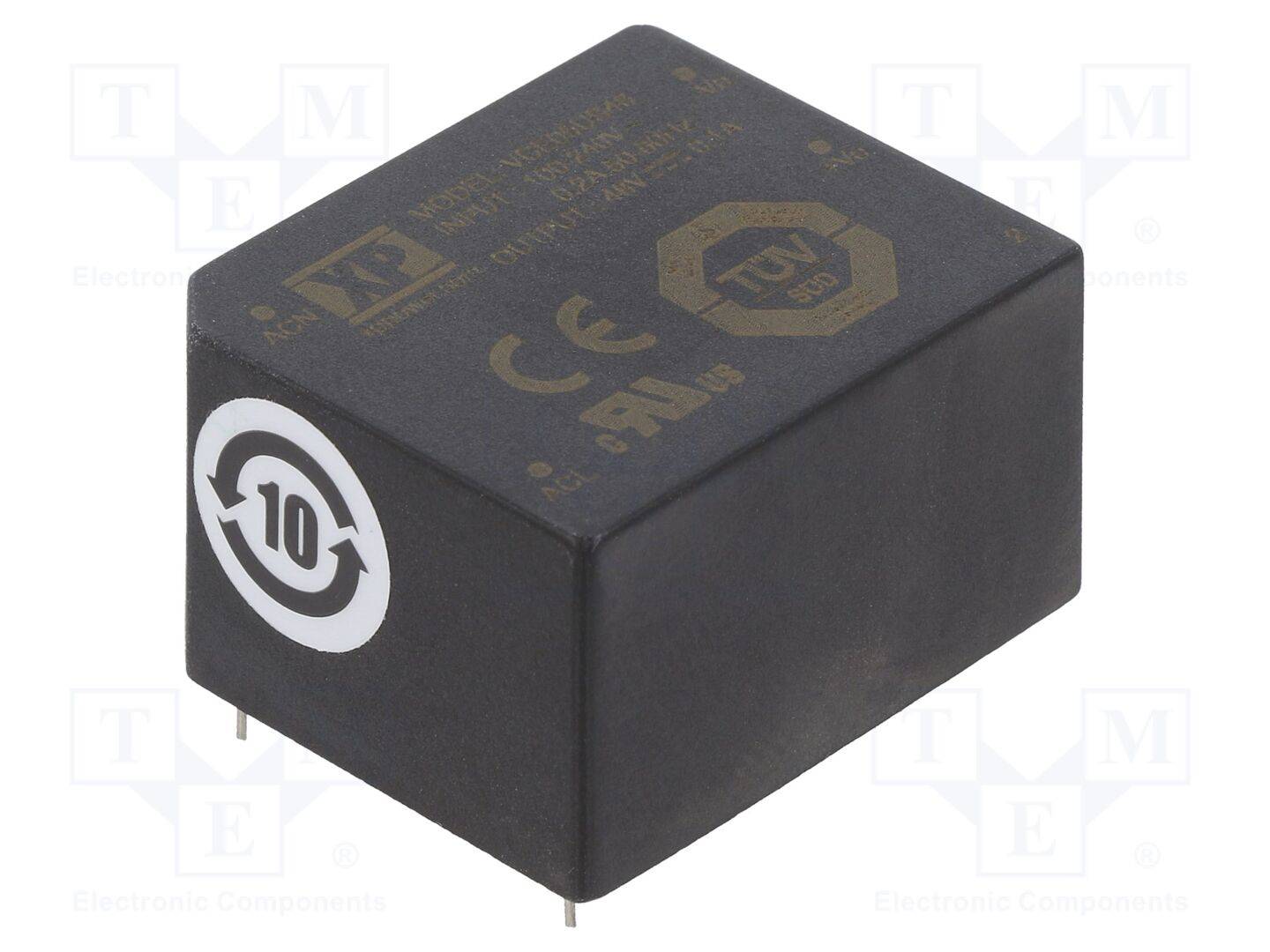 XP POWER VCE05US48 Omvormer: AC/DC; 5W; Uin: 85÷264VAC; 48VDC; Iuit: 100mA; OUT: 1; 78% - 1 stuk-0