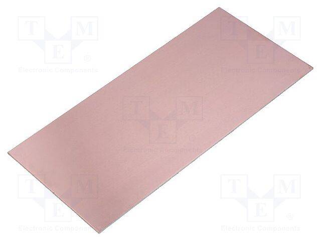 SOLDER PEAK L100X210AL15/35 Laminaat; aluminium; 1,5mm; L: 210mm; W: 100mm; Dekking: koper - 1 stuk-0