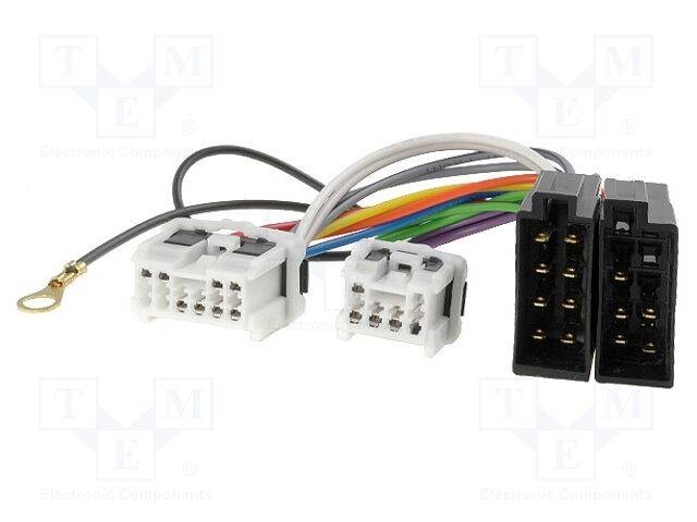 4CARMEDIA ZRS-148 Connector; ISO; Nissan; PIN: 16 - 1 stuk-0
