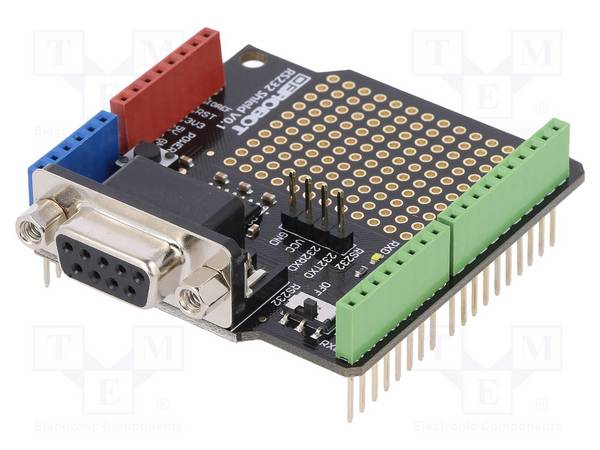DFROBOT DF-DFR0258 Robotica module: shield; RS232; Arduino; D-Sub 9pin - 1 stuk