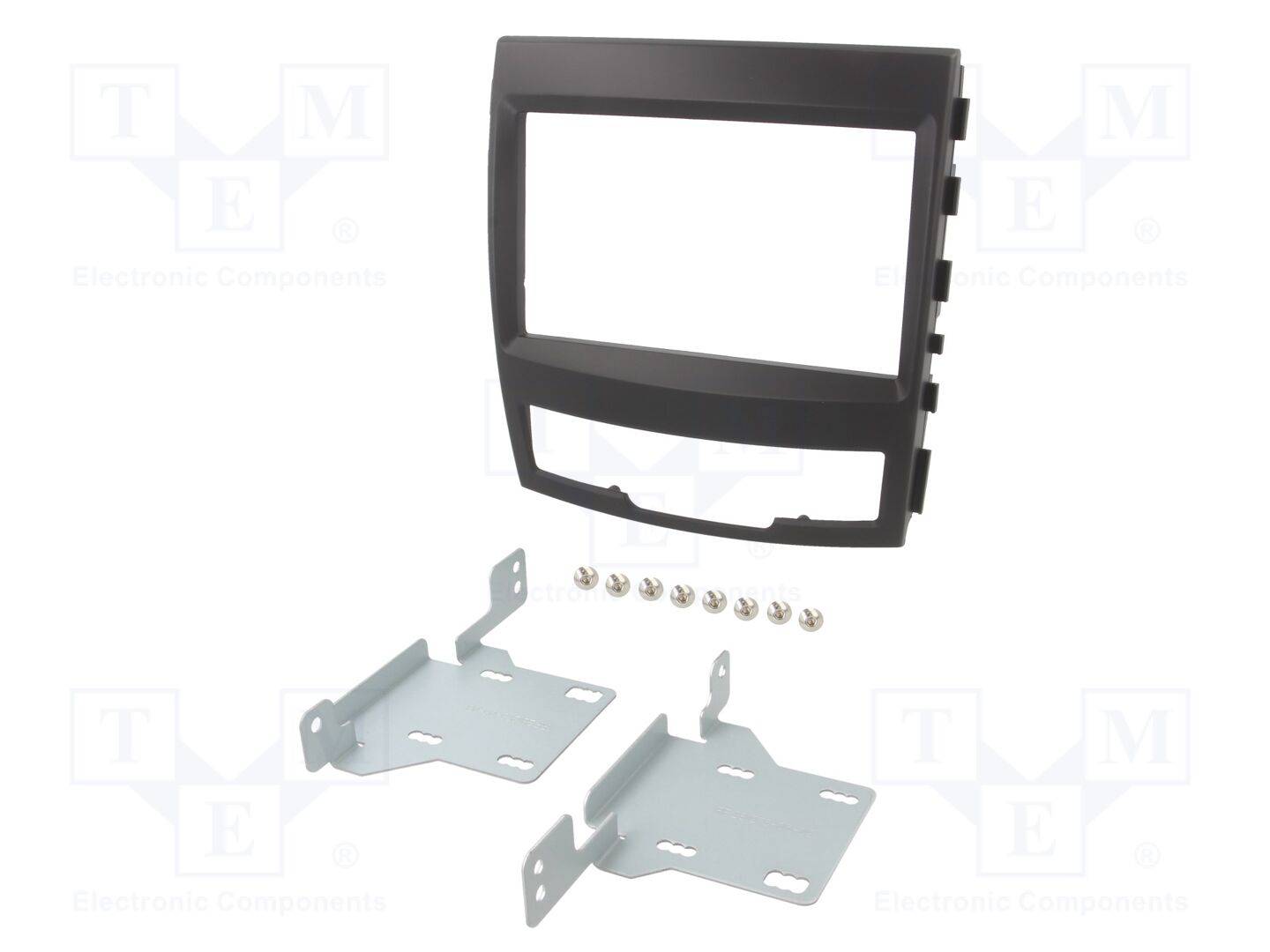 ACV RAM-40.985 Radiomontageframe; SsangYong; 2 DIN; zwart - 1 stuk-0