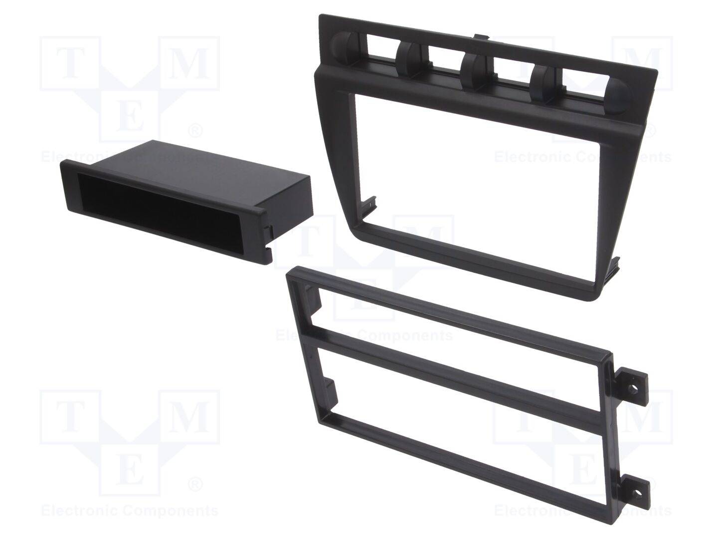 ACV RAM-40.596 Radiomontageframe; Kia; 2 DIN; zwart - 1 stuk-0