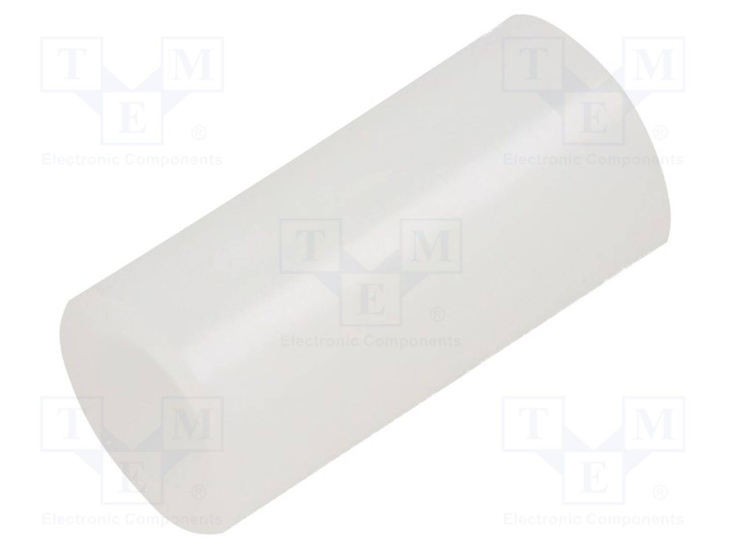 KEYSTONE KEYS2394 Afstandsbus; polyamide; L: 12,7mm; Øext: 12,7mm; Øinw: 4,5mm; wals - 10 stuks-0