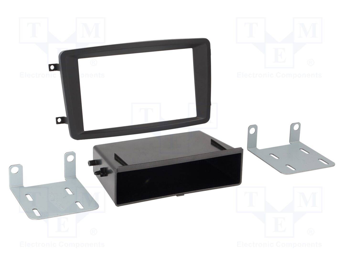ACV RAM-40.1188 Radiomontageframe; Mercedes; 2 DIN; zwart - 1 stuk-0