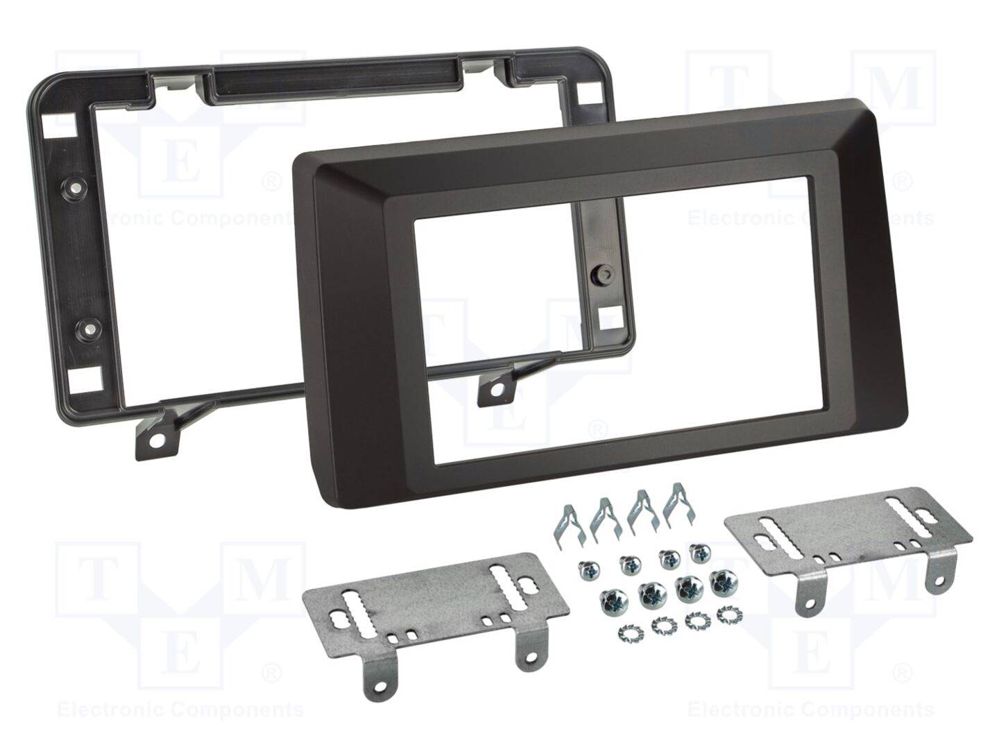 ACV RAM-40.1308 Radiomontageframe; Dacia; 2 DIN; zwart - 1 stuk-0