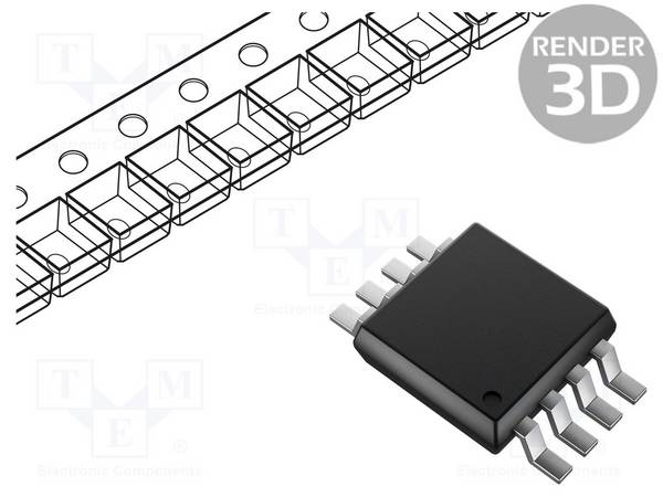 MICROCHIP TECHNOLOGY TC642EUA IC: driver; controller PWM; MSOP8; 5mA; Ch: 1; 3÷5,5VDC - 1 stuk