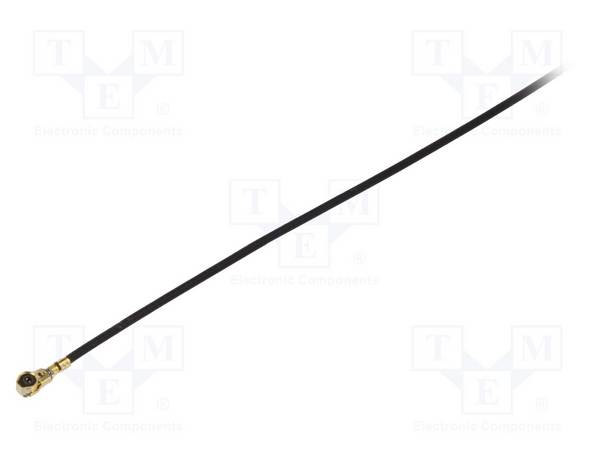 HIROSE UFL2LPA068Y2TA300 Kabel; 0,3m; U.FL vrouwelijk,aan beide zijden; zwart; hoek - 1 stuk