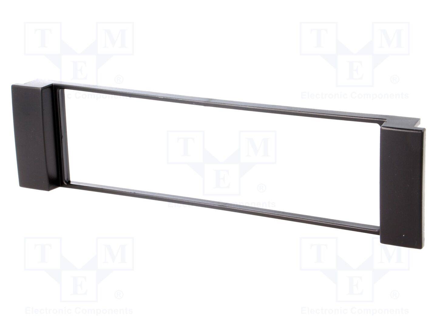 4CARMEDIA RAM-40.092 Radiomontageframe; Audi,Seat; 1 DIN; zwart - 1 stuk-0