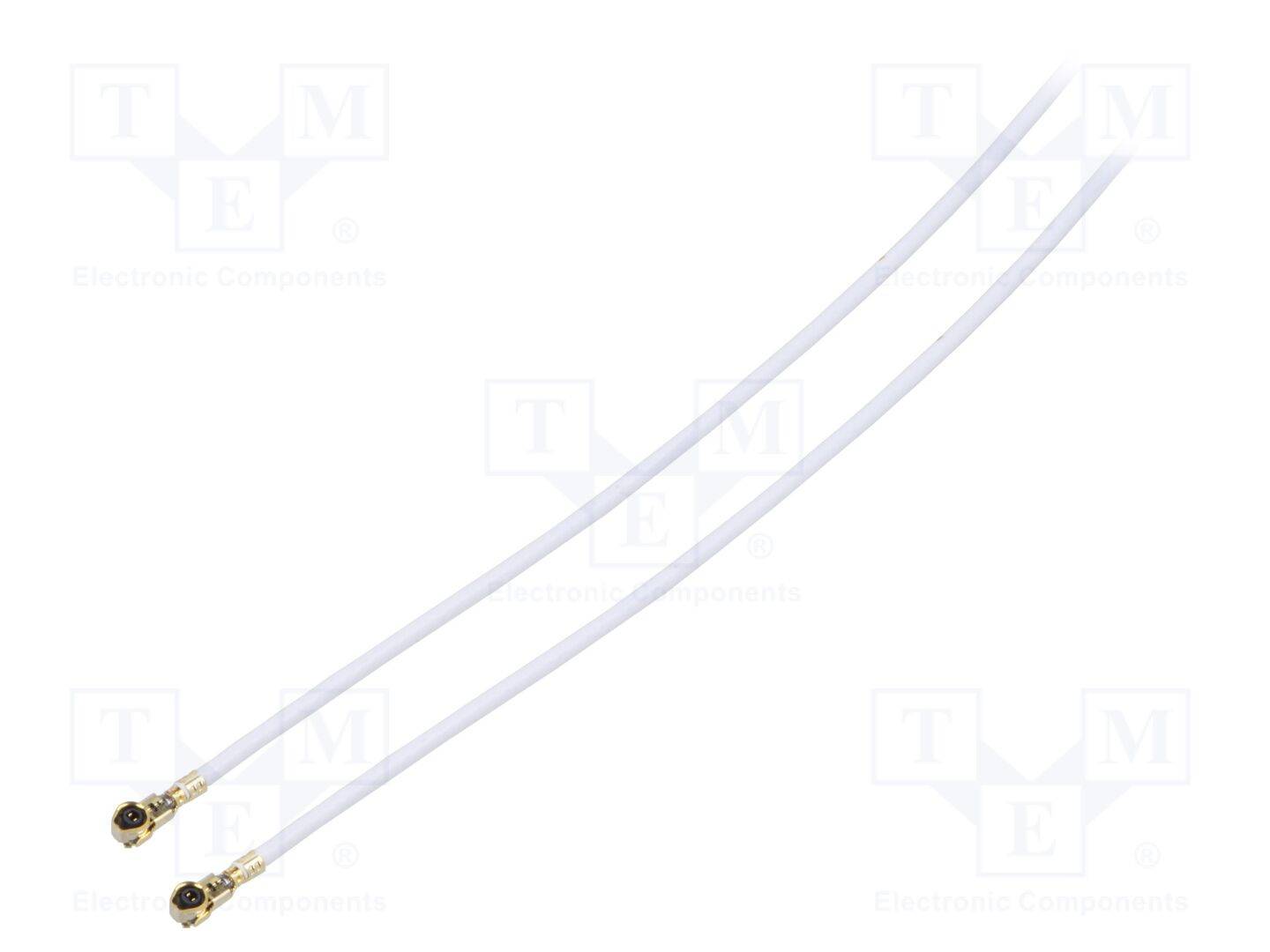 HIROSE UFL2LPA088Y3TA300 Kabel; 0,3m; U.FL vrouwelijk,aan beide zijden; wit; hoek - 1 stuk-0