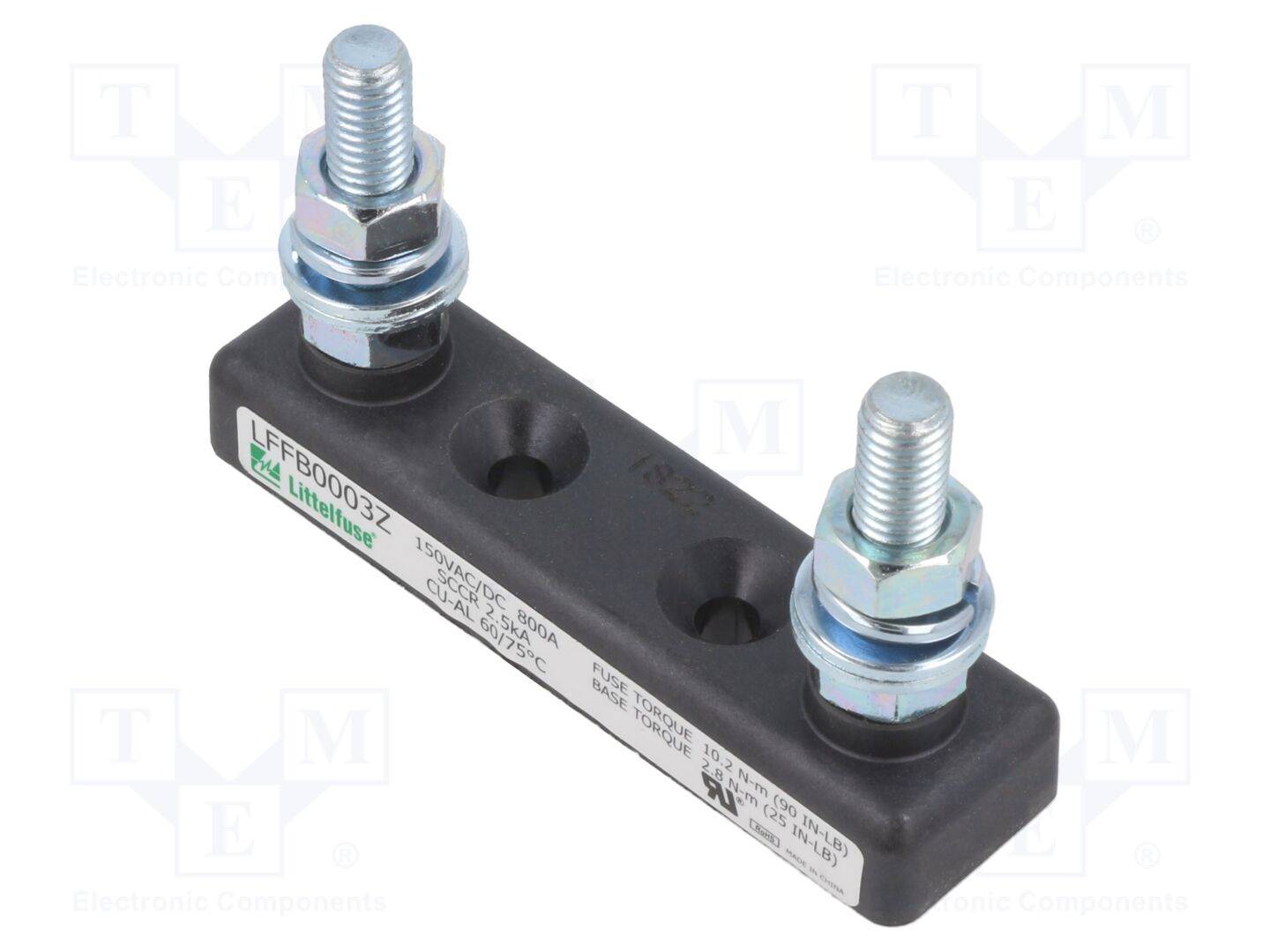 LITTELFUSE LFFB0003Z Houder; 800A; op paneel; Uitg: schroeven; 150V - 1 stuk-0