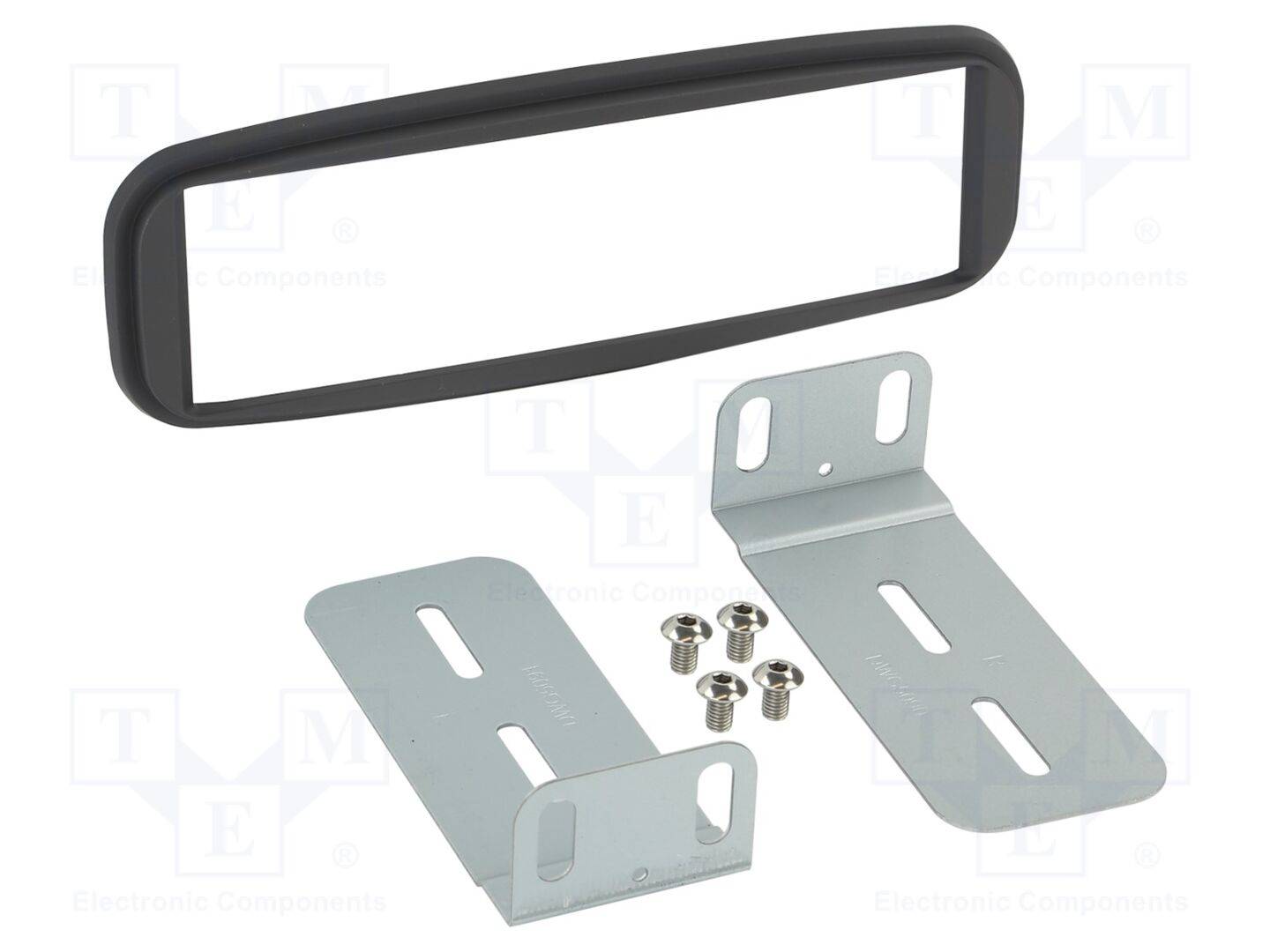 ACV RAM-40.1206 Radiomontageframe; Renault; 1 DIN; zwart - 1 stuk-0