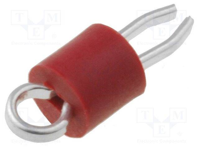 KEYSTONE KEYS5005 Meetveer; rood; PCB; 3,18mm - 10 stuks-0