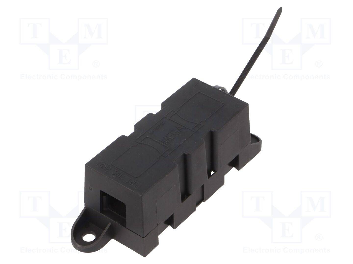 LITTELFUSE 02980900TXN Houder; 68,6mm; 500A; M8 schroef; Uitg: oogje M8; UL94V-2; 70V - 1 stuk-0