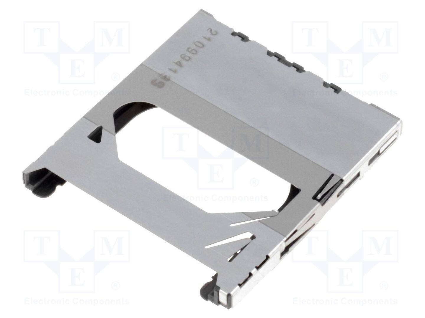 JST SDK-9BNS-K13-GS-TB Connector: voor kaarten; MMC,SD; push-push; SMT; PIN: 9 - 1 stuk-0