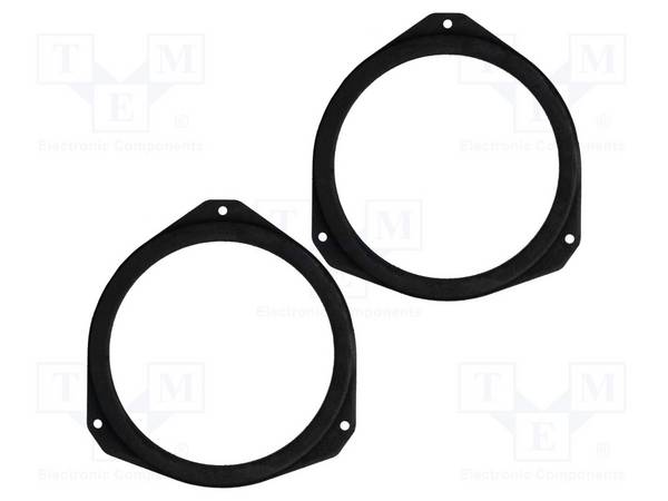 BASSER D.MDF.OPEL02 Afstand; MDF; 165mm; Opel; geïmpregneerd; 2st. - 1 set