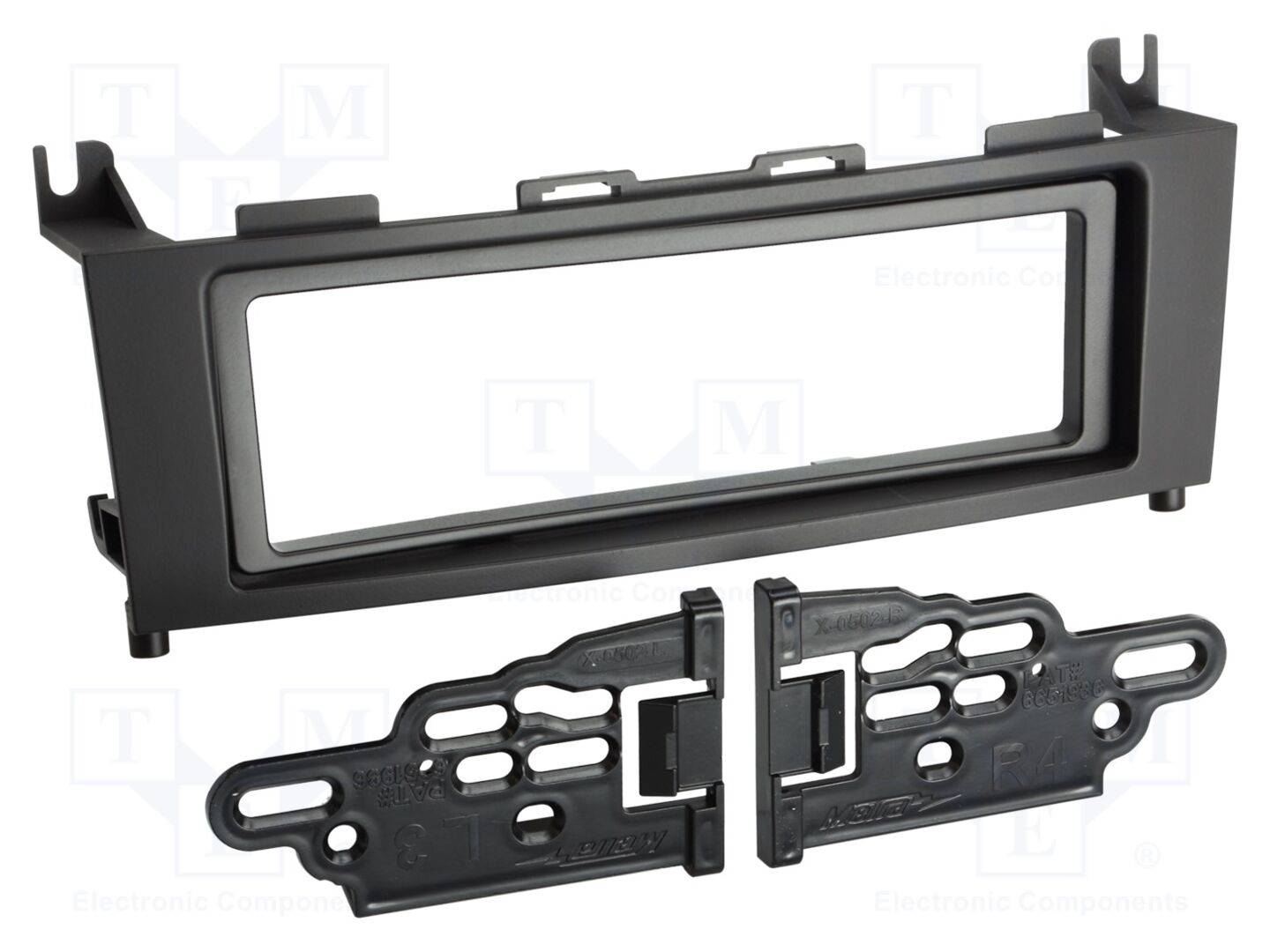 ACV RAM-40.1187 Radiomontageframe; Mercedes; 1 DIN; zwart - 1 stuk-0