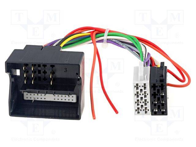 4CARMEDIA ZRS-AS-37B Adapter; Mercedes; ISO - 1 stuk-0