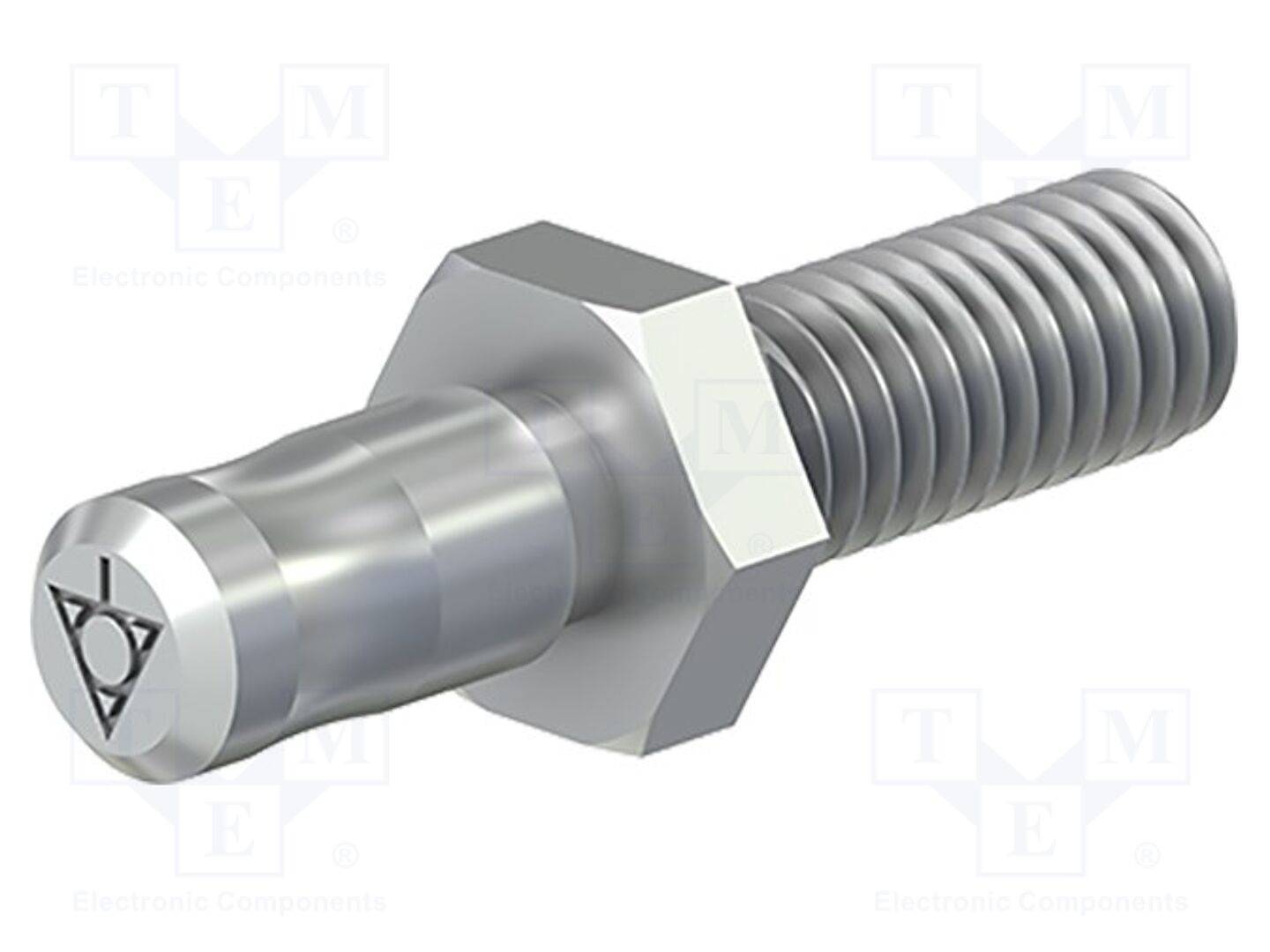 STÄUBLI POAG-S6/15 Labconnector: banaanstekker 6mm; stekker; M6,schroeven; 30mm - 1 stuk-0