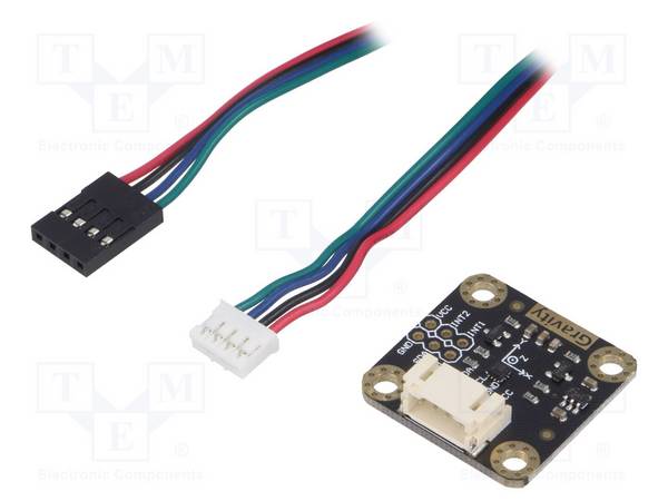 DFROBOT DF-SEN0224 Sensor: Versnellingsmeter; 3,3÷5VDC; digitaal,I2C; module,kabels - 1 stuk