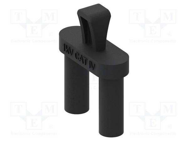 ELECTRO-PJP PJP2019-S-N Adapter; zwart; 36A; Versie: geïsoleerd; 38,3mm; 1kV - 1 stuk