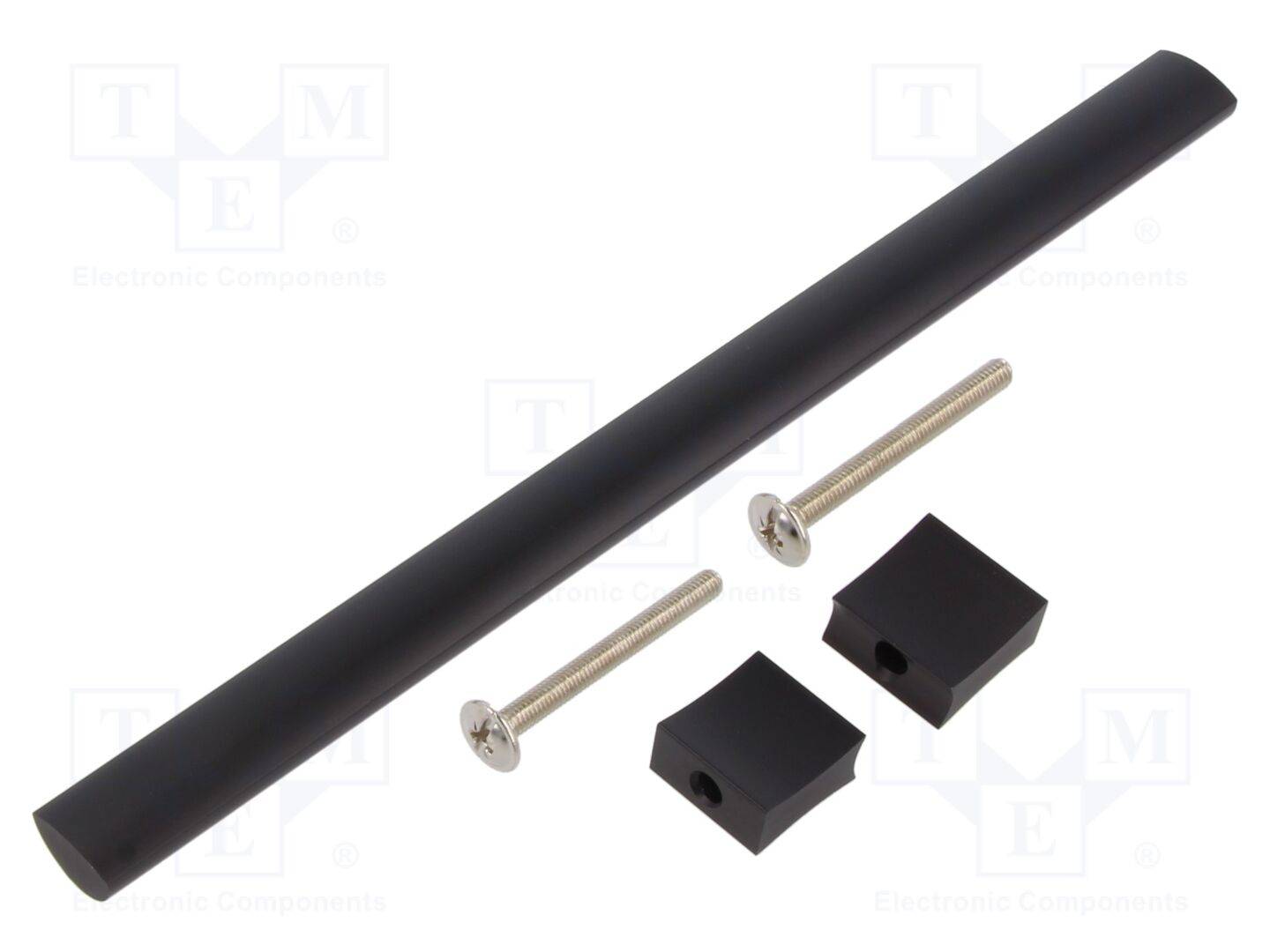 GTV Poland GTV-UA-B031119220M Houder; aluminium; matzwart; H: 30,5mm; L: 212mm; W: 15,5mm - 1 stuk-0