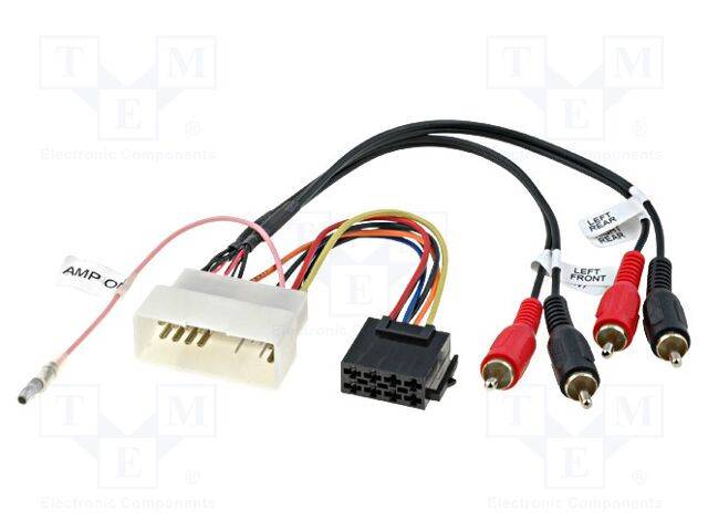 4CARMEDIA ZRS-AS-27.1B Adapter; Hyundai,Kia; ISO - 1 stuk-0