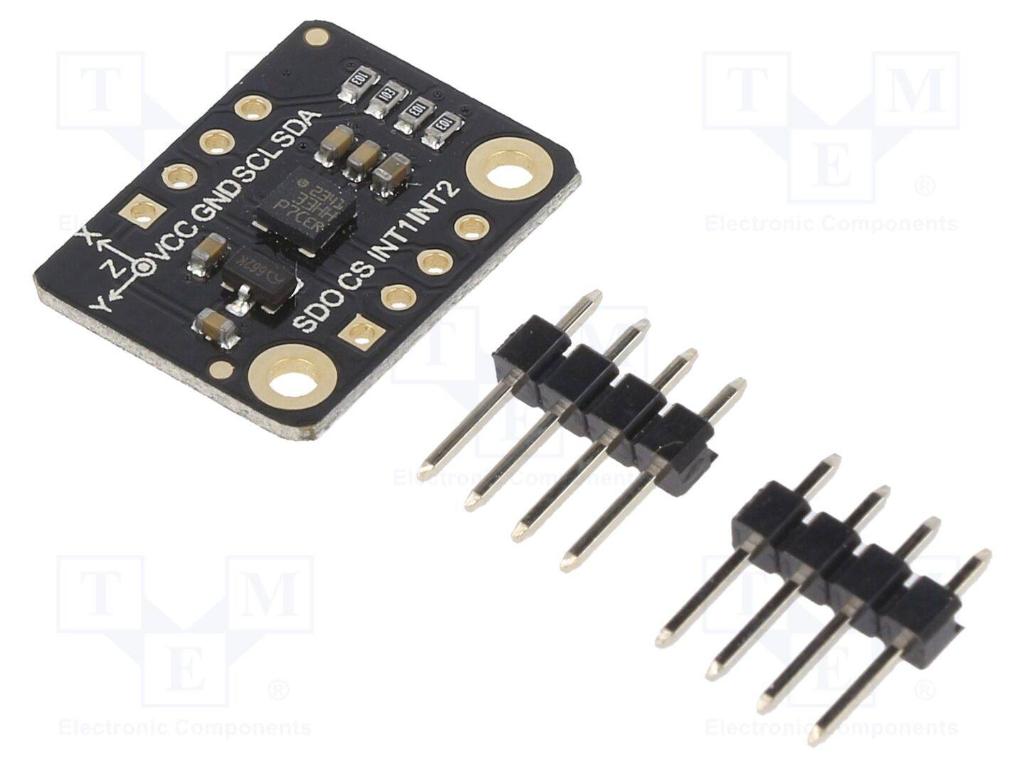 DFROBOT DF-SEN0407 Sensor: Versnellingsmeter; 3,3VDC; I2C,SPI; LIS331HH; Inom: 140uA - 1 stuk-0