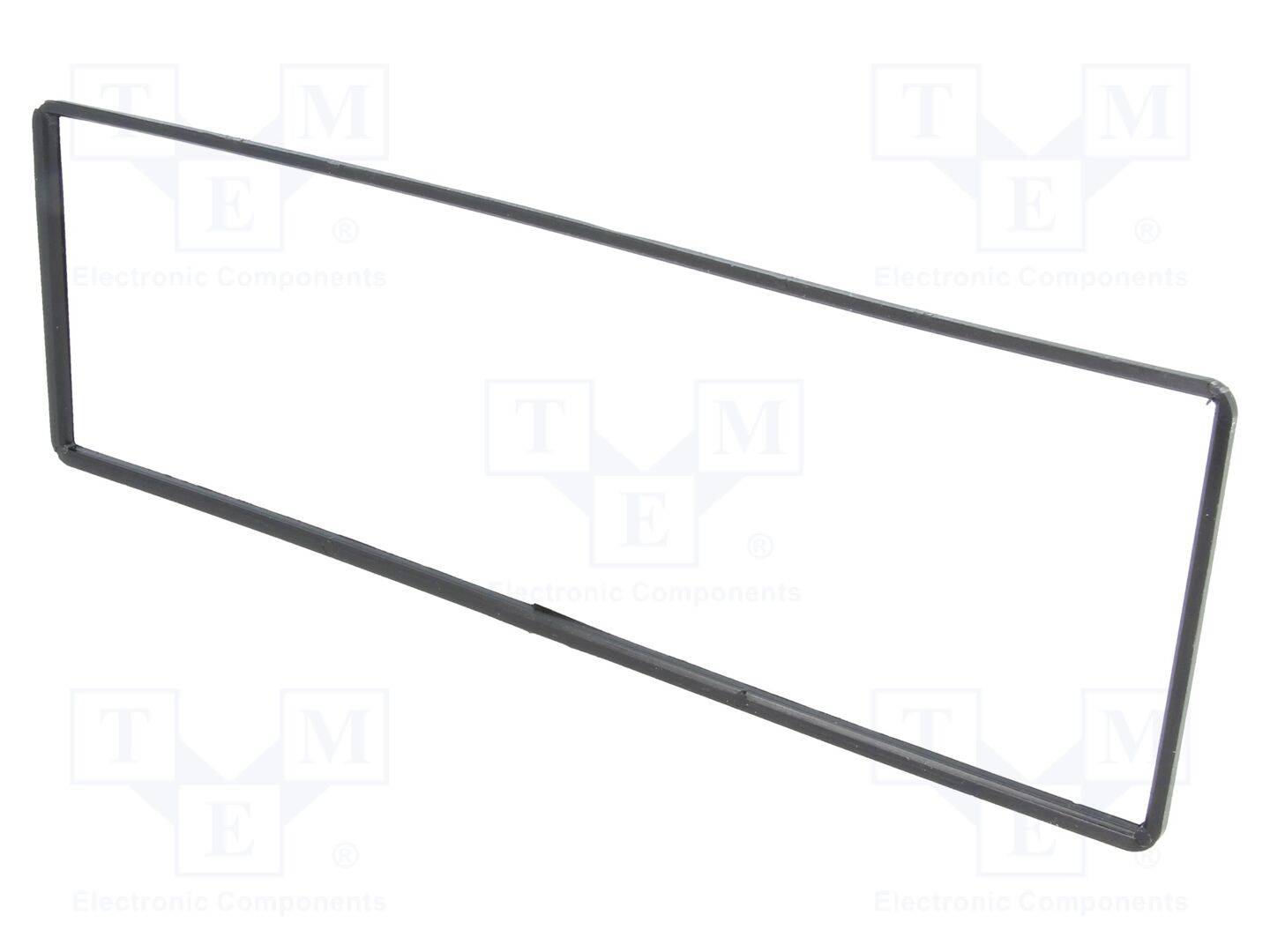 ACV RAM-40.024 Radiomontageframe; 1 DIN; zwart - 1 stuk-0