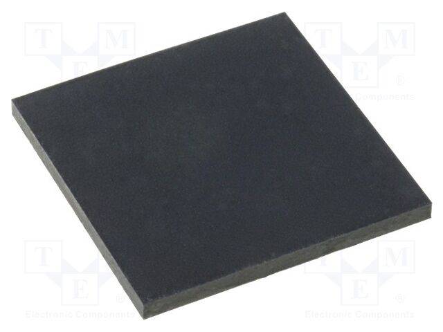 FIX&FASTEN FIX-SF-1972015 Zelfklevend voetje; H: 1,5mm; zwart; rubber; W: 19,7mm; L: 20mm - 10 stuks-0