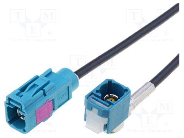 4CARMEDIA ZRS-FAKRA.F/F90.06 Kabel; 6m; Fakra-contact,Haakse Fakra-aansluiting; hoek,recht - 1 stuk-0