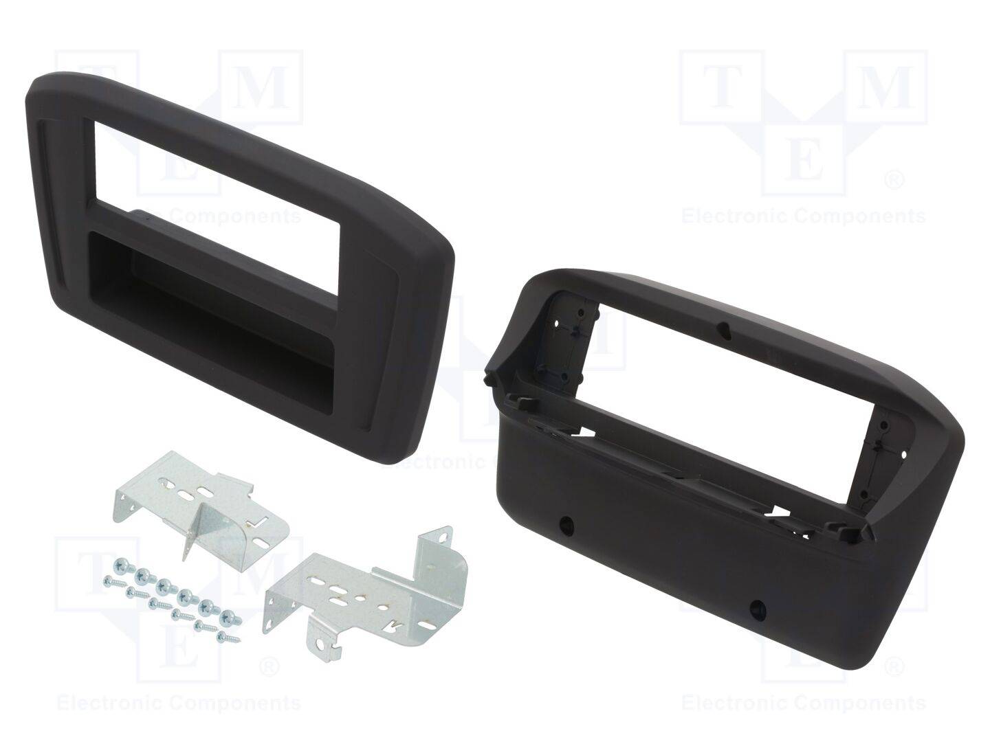PER.PIC. RAM-40.524 Radiomontageframe; Hyundai; 1 DIN; matzwart - 1 stuk-0