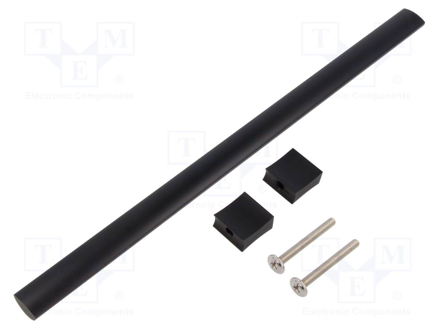 GTV Poland GTV-UA-B031125620M Houder; aluminium; matzwart; H: 30,5mm; L: 276mm; W: 15,5mm - 1 stuk-0