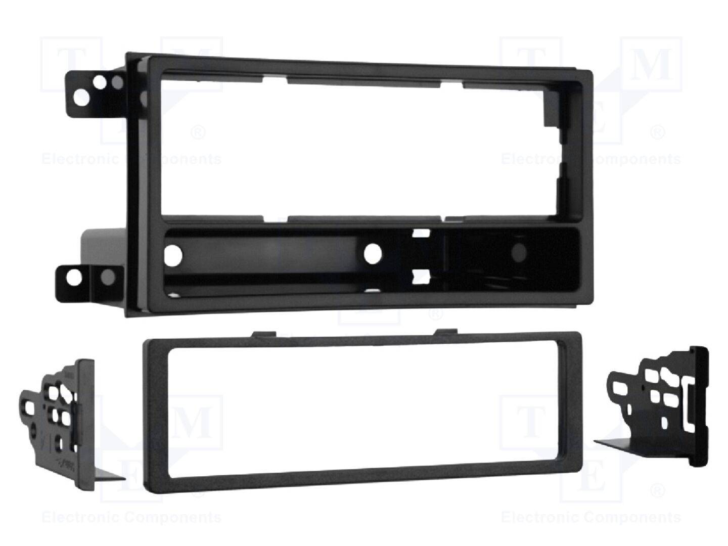 ACV RAM-40.1224 Radiomontageframe; Subaru; 1 DIN; zwart - 1 stuk-0
