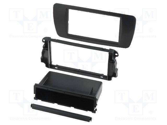 ACV RAM-40.255.2 Radiomontageframe; Seat; 2 DIN; black nit (AN1) - 1 stuk-0