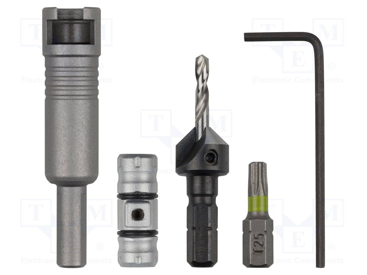 WOLFCRAFT WF3082000 Set; 1/4"; FLIPBIT - 1 set-0