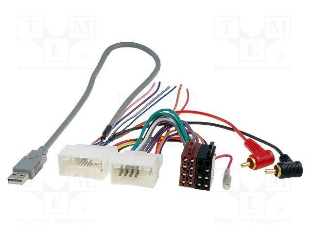 4CARMEDIA ZRS-AS-62.1B Adapter; Hyundai,Kia; ISO - 1 stuk-0