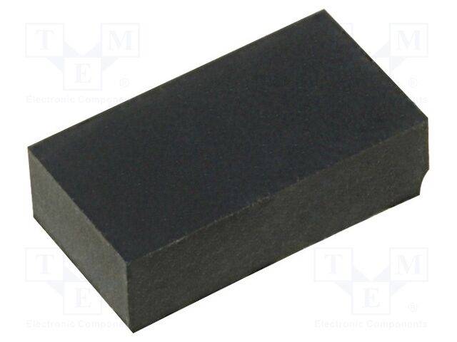FIX&FASTEN FIX-SF-130740 Zelfklevend voetje; H: 4mm; zwart; rubber; W: 13mm; L: 7mm - 10 stuks-0