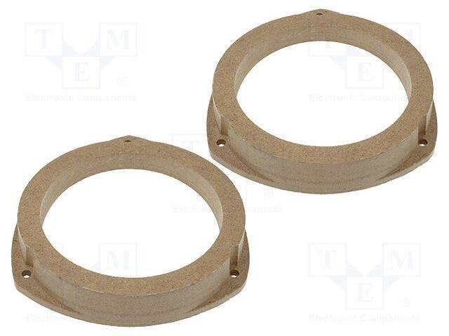 4CARMEDIA MDF-D.02 Afstand; MDF; 130mm; Opel; geïmpregneerd,gelakt; 2st. - 1 set-0