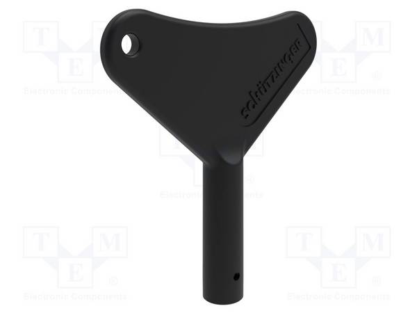 SCHÜTZINGER SETSEBV9050-TRANSP Socket lock; 4mm; for banana sockets - 1 stuk