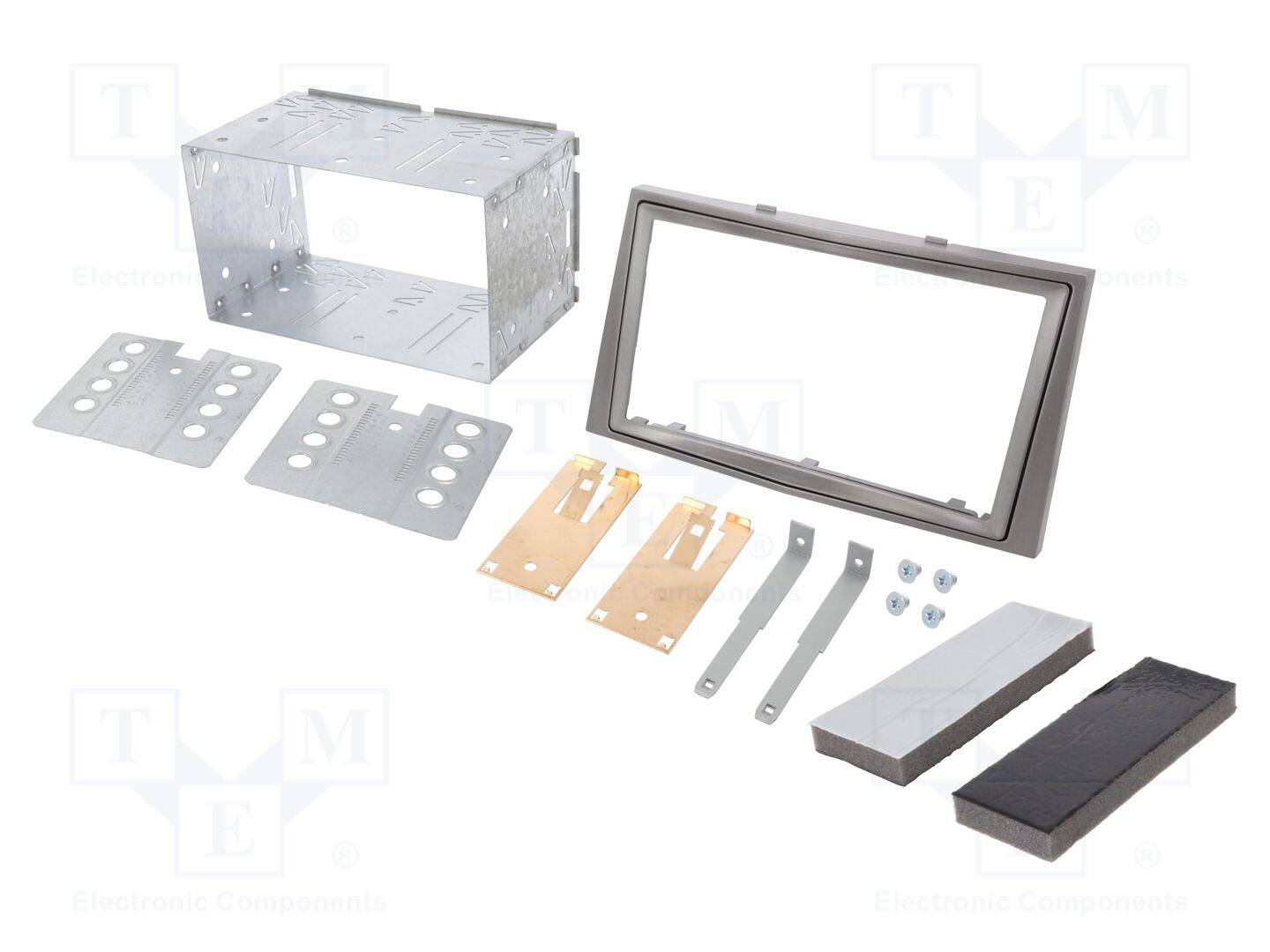 PER.PIC. RAM-40.1103 Radiomontageframe; Opel; 2 DIN; zwart - 1 stuk-0