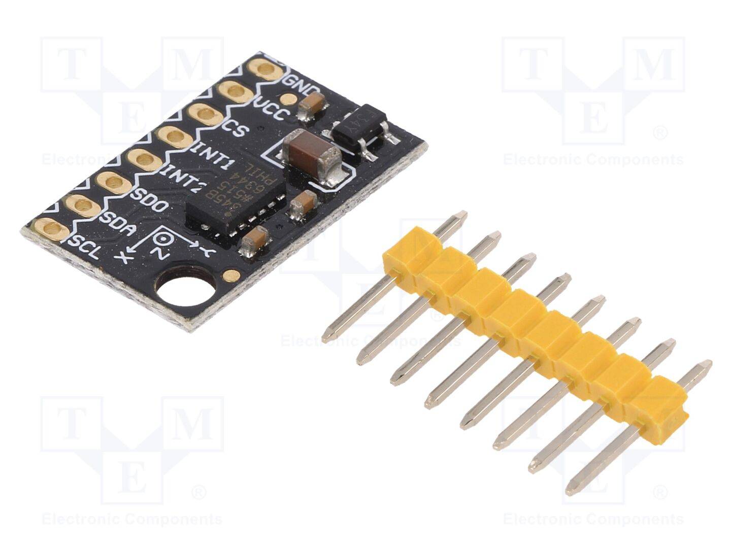 DFROBOT DF-SEN0032 Sensor: Versnellingsmeter; 3,3÷6VDC; I2C,SPI; ADXL345; module - 1 stuk-0